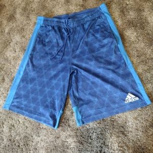 Adidas shorts men's medium blue